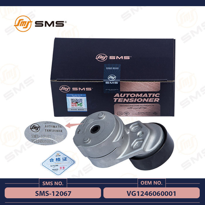 ซื้อ VG1246060001 Sinotruk Howo ชิ้นส่วนเครื่องยนต์ Automatic Tensioner Assy SMS-12067 การผลิตออนไลน์