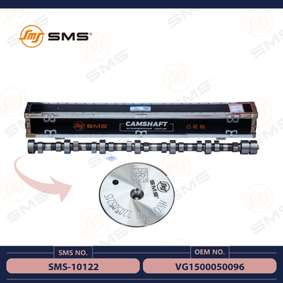 VG1500050096 Sinotruk Howo ชิ้นส่วนเครื่องยนต์ Camshaft SMS-10122