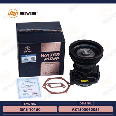 VG1500060051 Sinotruk Howo ชิ้นส่วนเครื่องยนต์ปั๊มน้ำ Assy SMS-10160