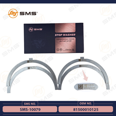 81500010125 Shacman Trucks ชิ้นส่วนเครื่องยนต์เพลาข้อเหวี่ยงแบริ่งแรงขับ SMS-10079