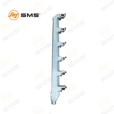 61500040102 Outlet Pipe Weichai ชิ้นส่วนเครื่องยนต์ขนาดมาตรฐาน