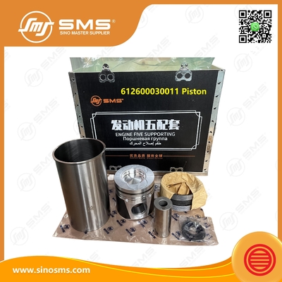 612600030011 ซิลินเดอร์ไลนเนอร์ WEICHAI เครื่องยนต์ชิ้นส่วน พิสตอนวงแหวนปิน เครื่องยนต์ 5 สนับสนุน WEICHAI WD615