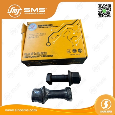 AZ9100410104 โบลท์ล้อและเน็ต HOWO อะไหล่รถบรรทุก M22 โบลท์ L=90 D=23