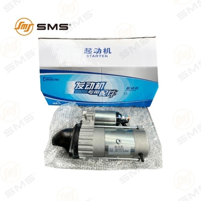มอเตอร์สตาร์เตอร์ มอเตอร์ Qdj2519 HOWO อะไหล่รถบรรทุก VG1560090001 VG1560090007 24V 7.5KW