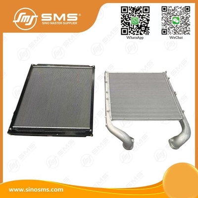 รีเดียเตอร์ 712W06100-0005 HOWO อะไหล่รถบรรทุก อินเตอร์คูลเลอร์ WG9925530136 WG9925530137 ถังน้ํา