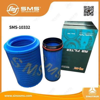 WG9725190102+103 อุปกรณ์กรองอากาศ Sinotruck HOWO ส่วนรถบรรทุก