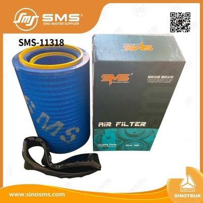 DZ9118190230 เครื่องกรองอากาศเครื่องยนต์ Shacman Cummins อะไหล่รถบรรทุก 320x500