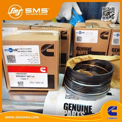 6BT5.6 เครื่องยนต์ CUMMINS แหวนลูกสูบ 3806285 15*15*15CM