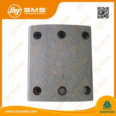 WG9100440027A ผ้าเบรคหน้า Sinotruk Howo Truck Chassis อะไหล่