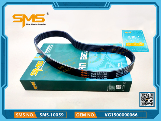 VG1500090066 6PK783 สายพานเครื่องยนต์ Sinotruk Howo Truck อะไหล่